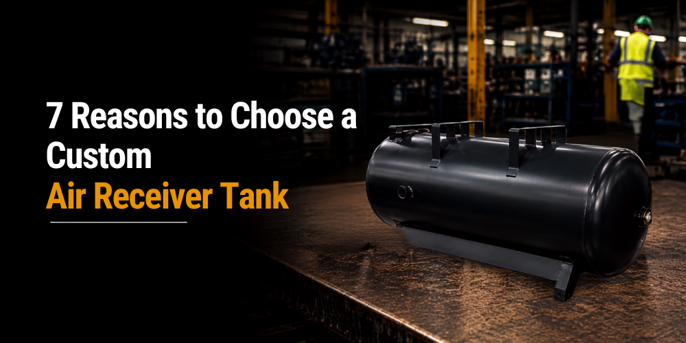 7 Reasons to Choose a Custom Air Receiver Tank